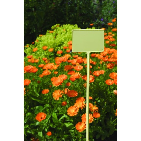 Plaatetiketten geel incl. tuinstift 13cm (10st) Plaatetiketten geel incl. tuinstift 13cm (10st)