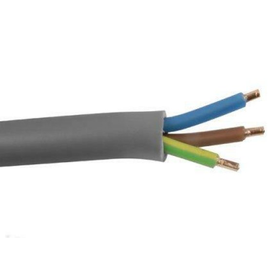XMVK Kabel 3x2.5mm Grijs