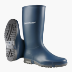 Rubber laars Dunlop blauw