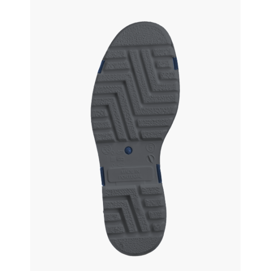 Rubber laars Dunlop blauw