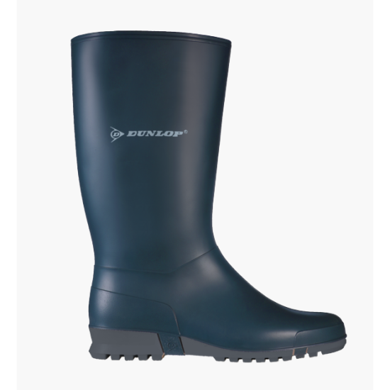 Rubber laars Dunlop blauw