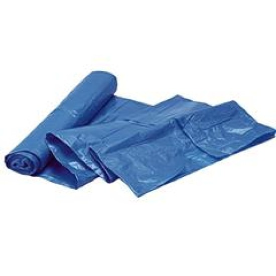 Afvalzakken blauw 120 liter 20st Afvalzakken blauw 120 liter 20st