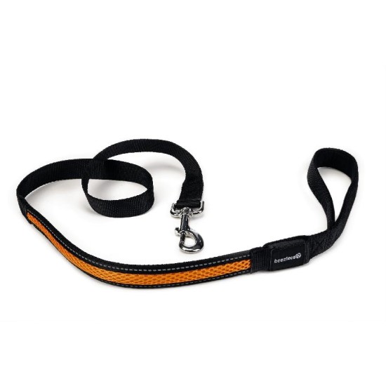 Beeztees safety gear looplijn +USB ruflo oranje 120X25CM Beeztees safety gear looplijn +USB ruflo oranje 120X25CM