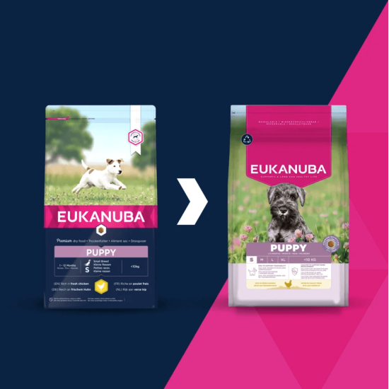 Eukanuba Puppy/Junior small breed kip 3kg