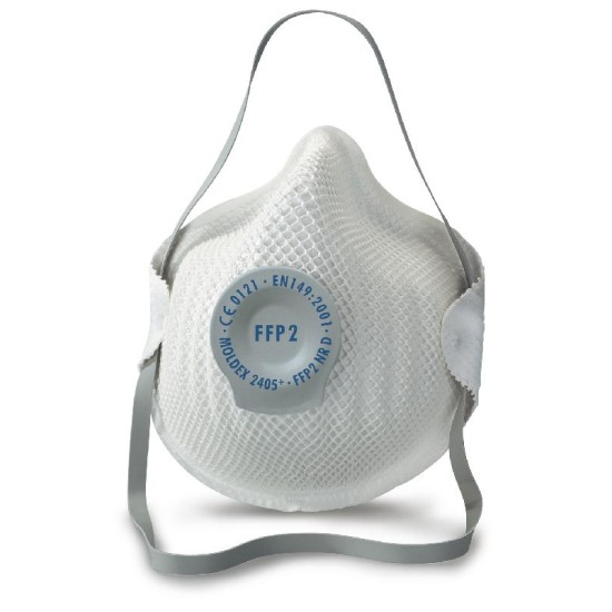 Fijnstofmasker met ventiel Moldex 2405 Fijnstofmasker met ventiel Moldex 2405