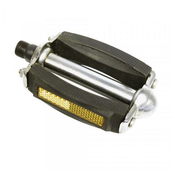 Pedalen fiets met reflector