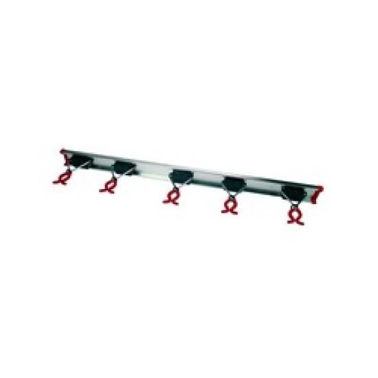 Gereedschapshouder 75cm met 5 haken