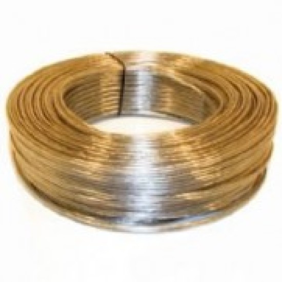 Ovaalsnoer  2X0.75 goud