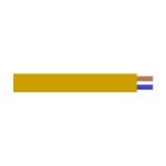 Ovaalsnoer  2X0.75 goud