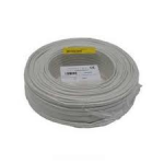 Ovaalsnoer 2X0.75 wit