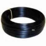 Ovaalsnoer  2X0.75 zwart