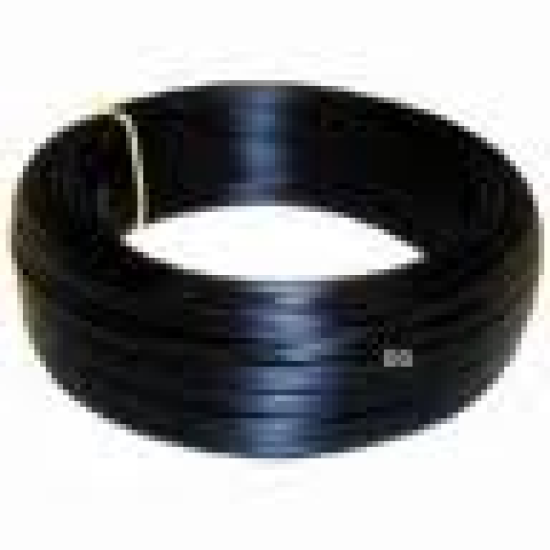 Ovaalsnoer  2X0.75 zwart