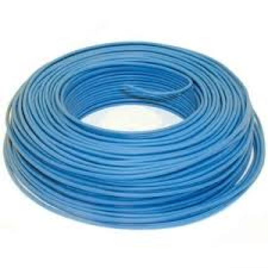 VD DRAAD 2.5 MM2 BLAUW KEMA KEURMERK