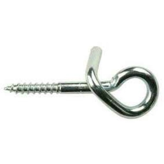 Schommelhaken met houtdraad 10.00X125 IJZER GEGALVANISEERD