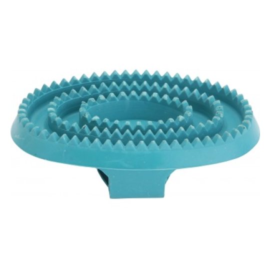 Rosborstel rubber lichtblauw 12,5cm