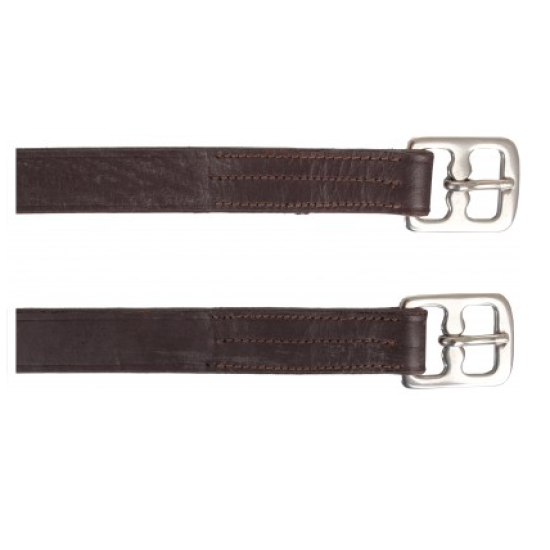 Stijgbeugelriem leer bruin 155cm