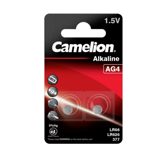 Knoopcel batterij alkaline 377 LR626 AG4