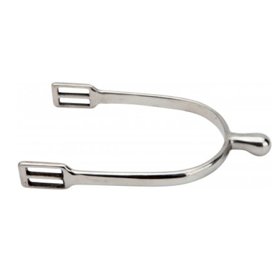 Knop sporen rvs 30mm heren