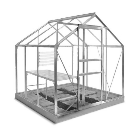 Tuinkas Popular 66 met veiligheidsglas