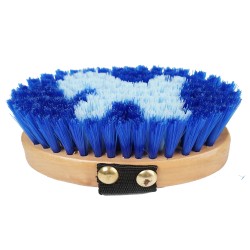 Borstel hout zacht pony blauw Borstel hout zacht pony blauw