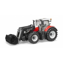 Bruder Steyr 6300 Terrus met voorlader 1:16