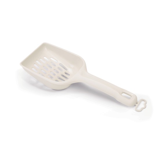 Kattenbakschepje creme